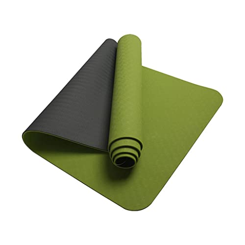 Non-Slip TPE Yoga Mat for Fitness and Pilates