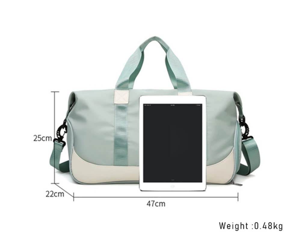 Nylon Sports Gym Bag with Yoga Mat Holder