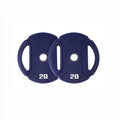 Color Weight Plate Set with Hand Grip Handles
