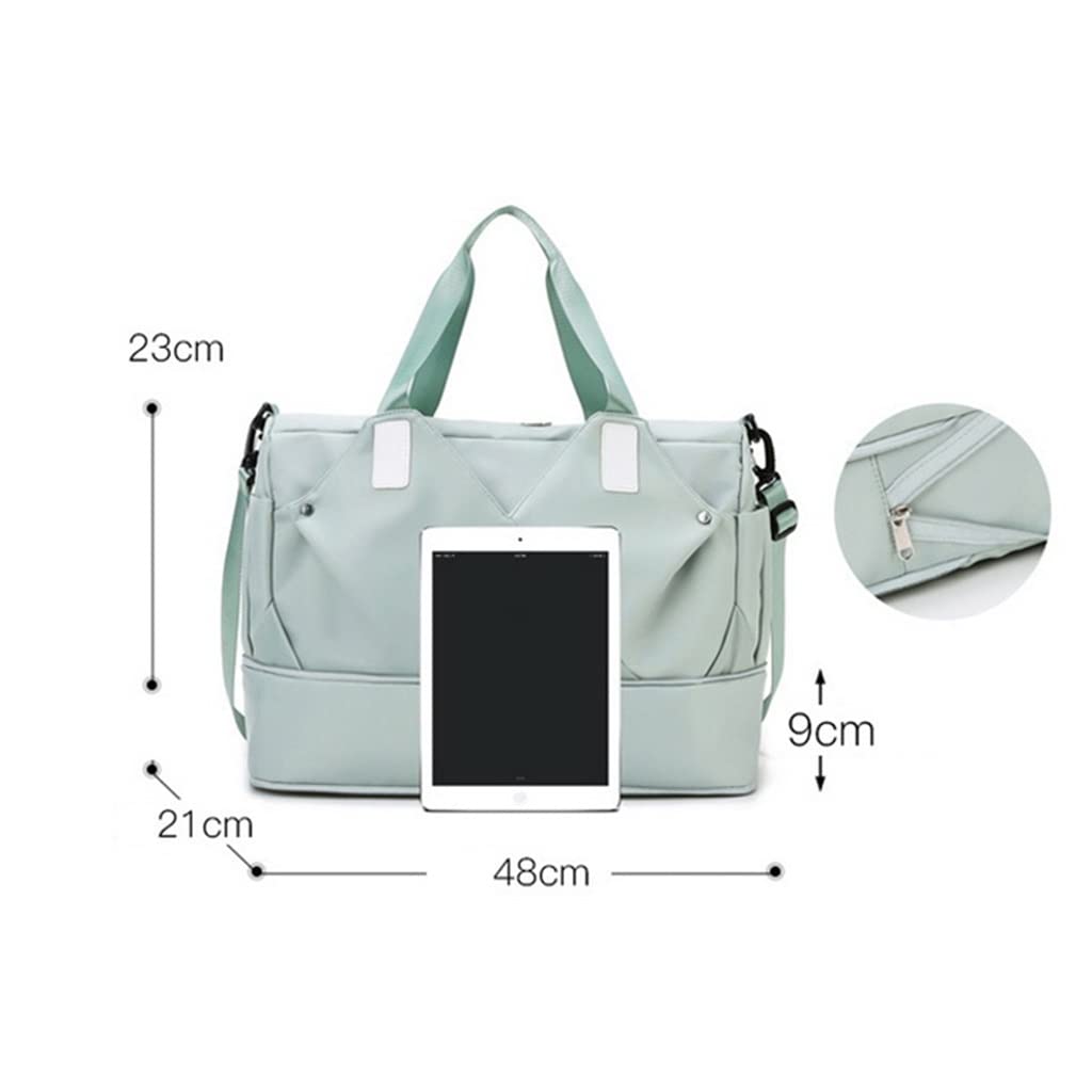 Women's Gym Bag with Shoe and Wet Compartments