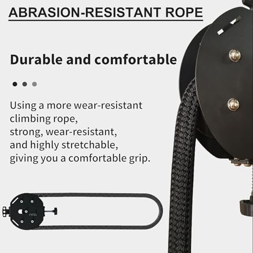 Endless Rope Trainer with Adjustable Resistance