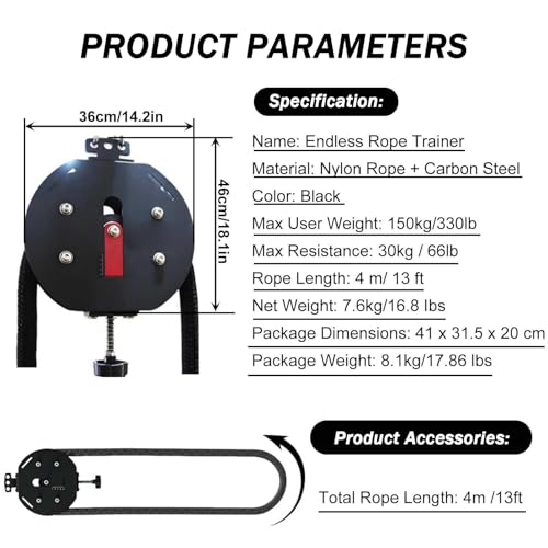 Portable Suspension Trainer with Pulley System