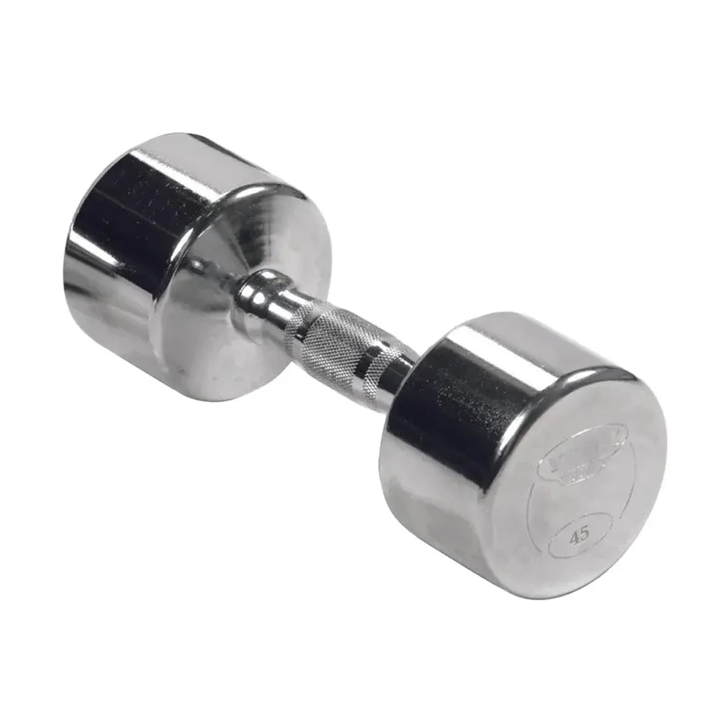 Professional Chrome Ergo Grip Dumbbell
