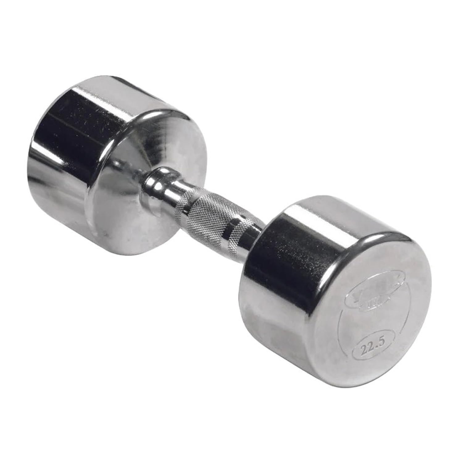 Professional Chrome Ergo Grip Dumbbell