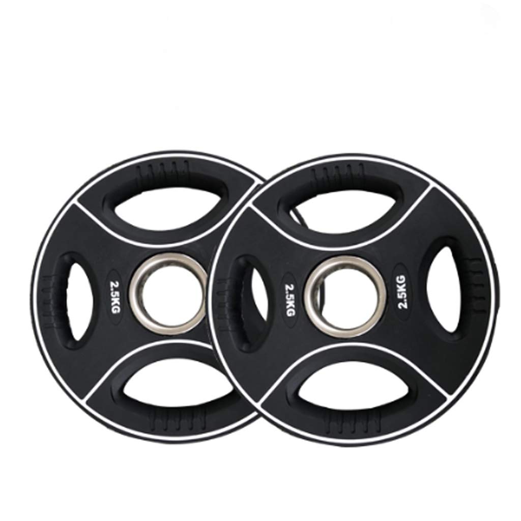 Rubber Grip Weight Plate Set for Home Gym