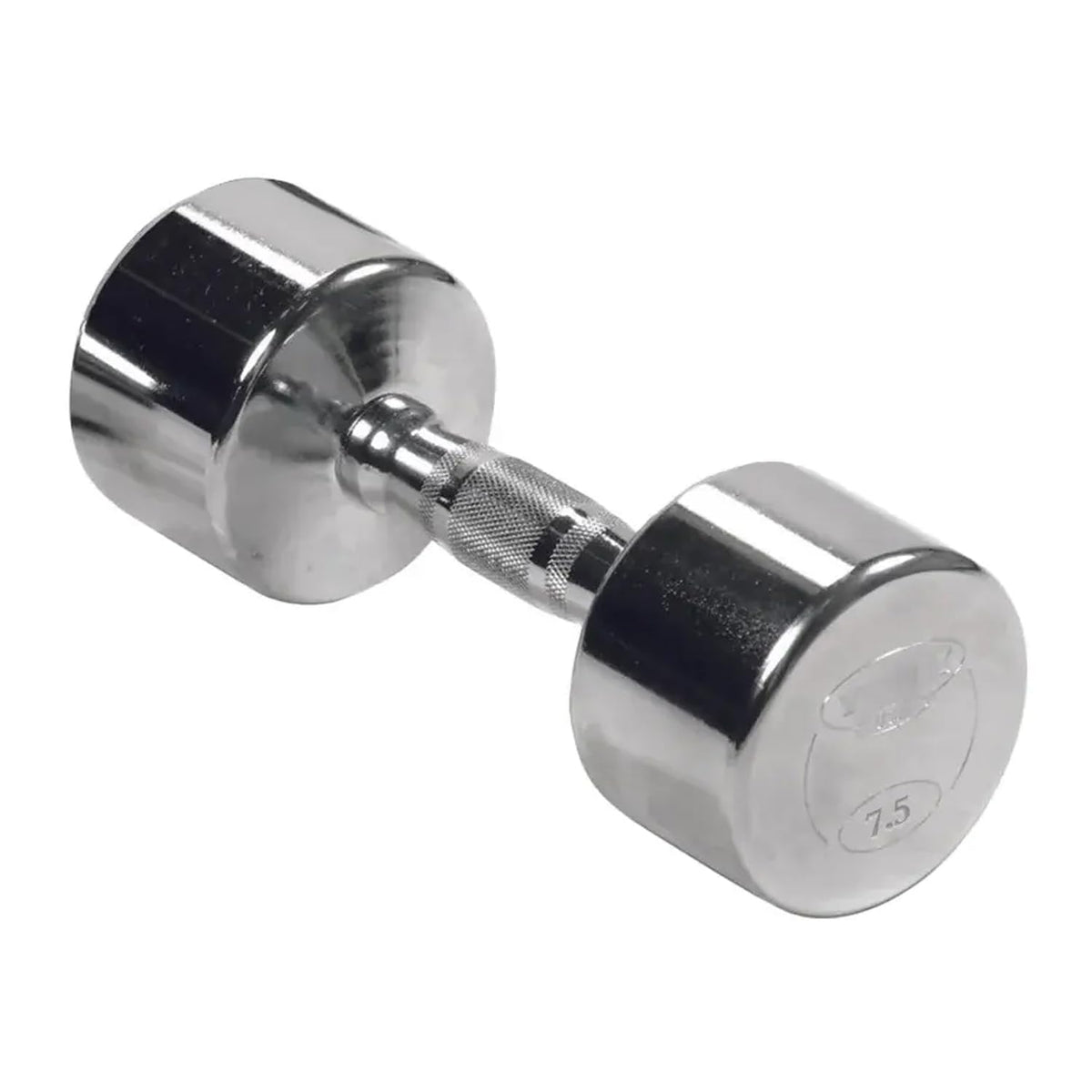 Professional Chrome Ergo Grip Dumbbell