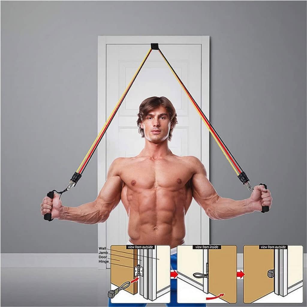 11-Piece Latex Resistance Band Set