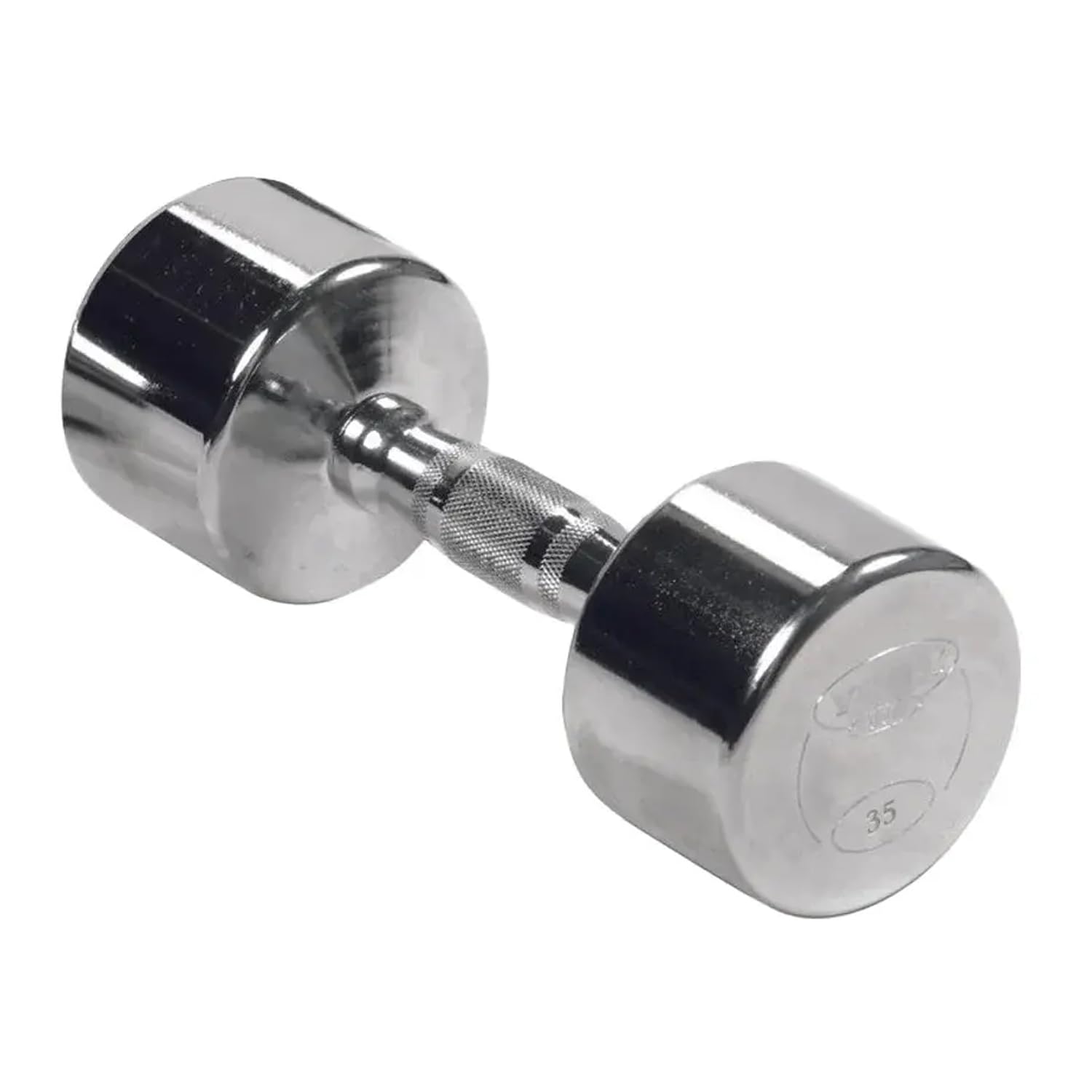 Professional Chrome Ergo Grip Dumbbell