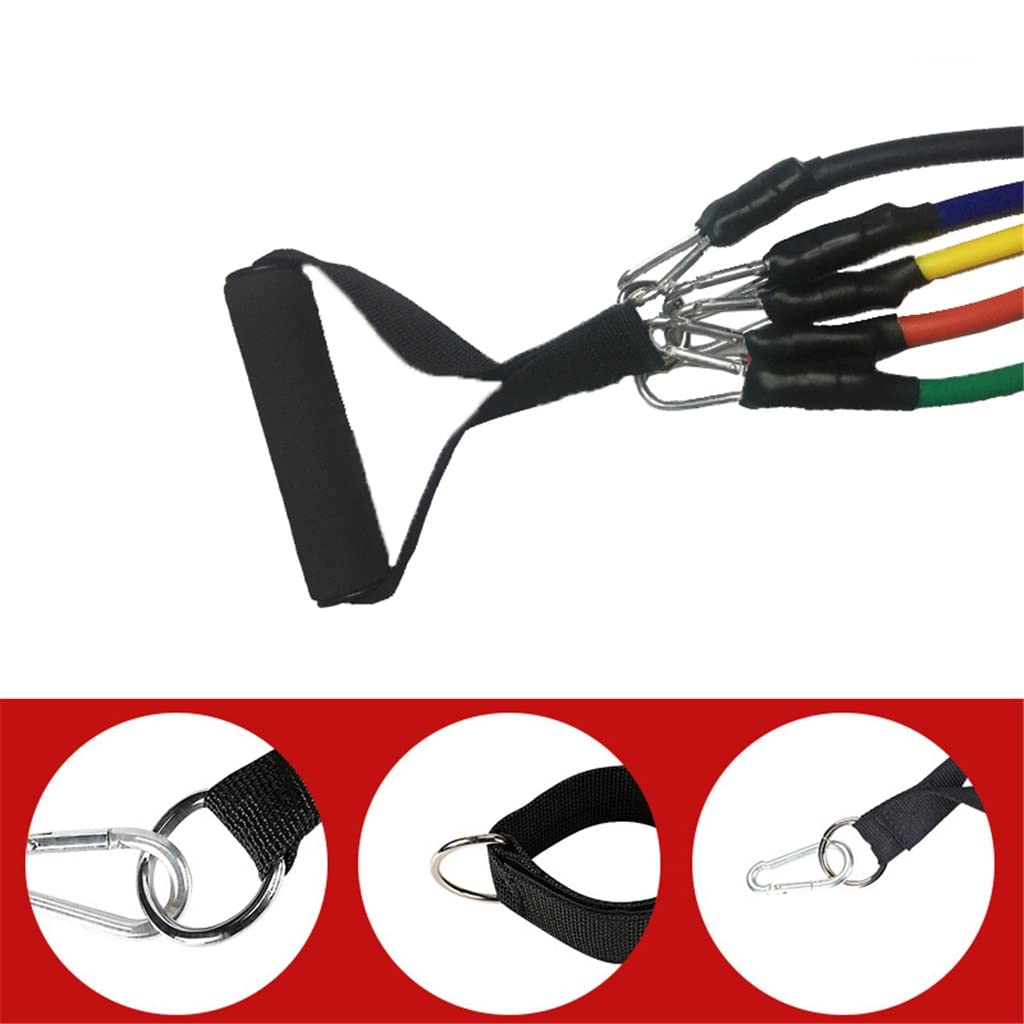 11-Piece Latex Resistance Band Set