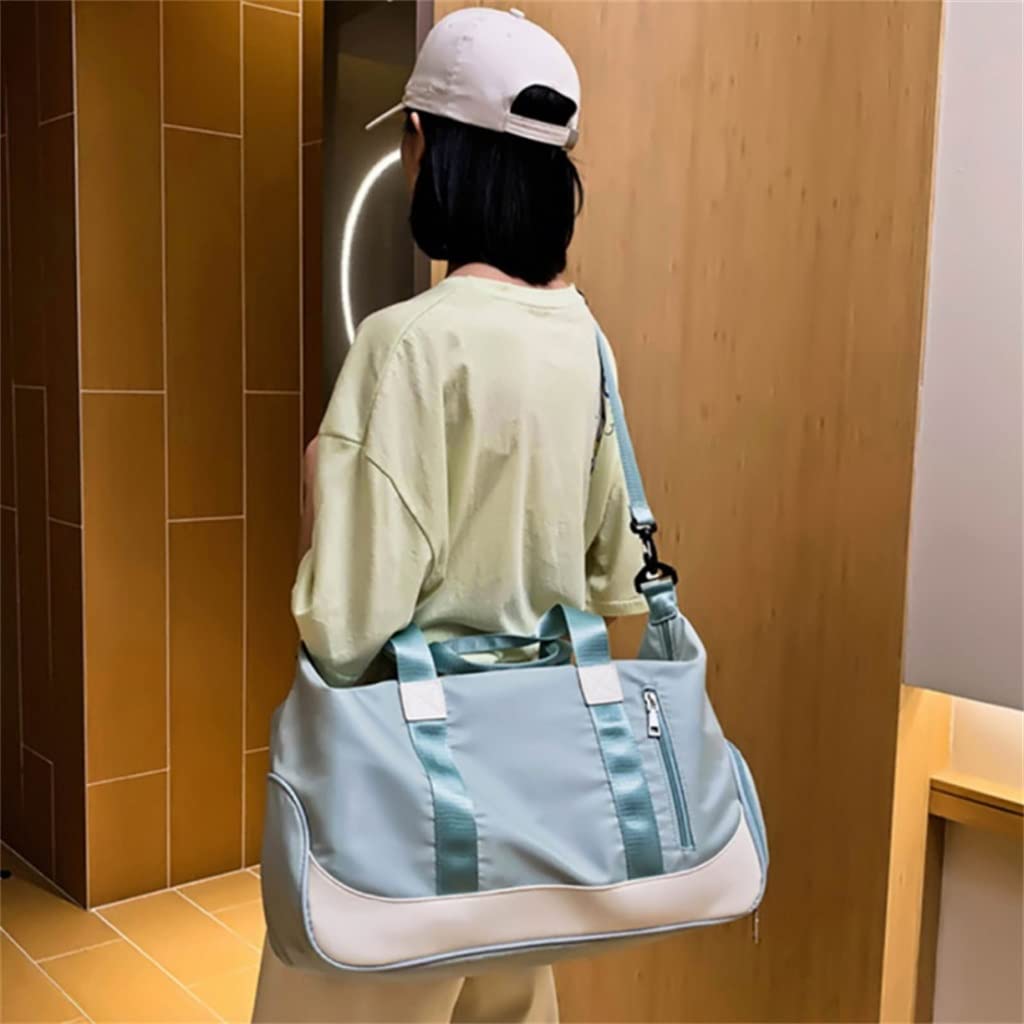 Nylon Sports Gym Bag with Yoga Mat Holder