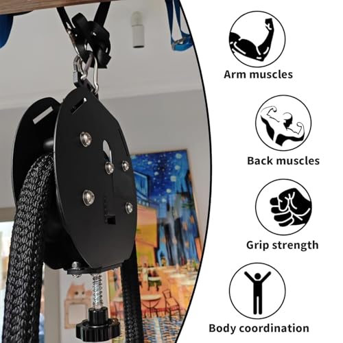 Endless Rope Trainer with Adjustable Resistance
