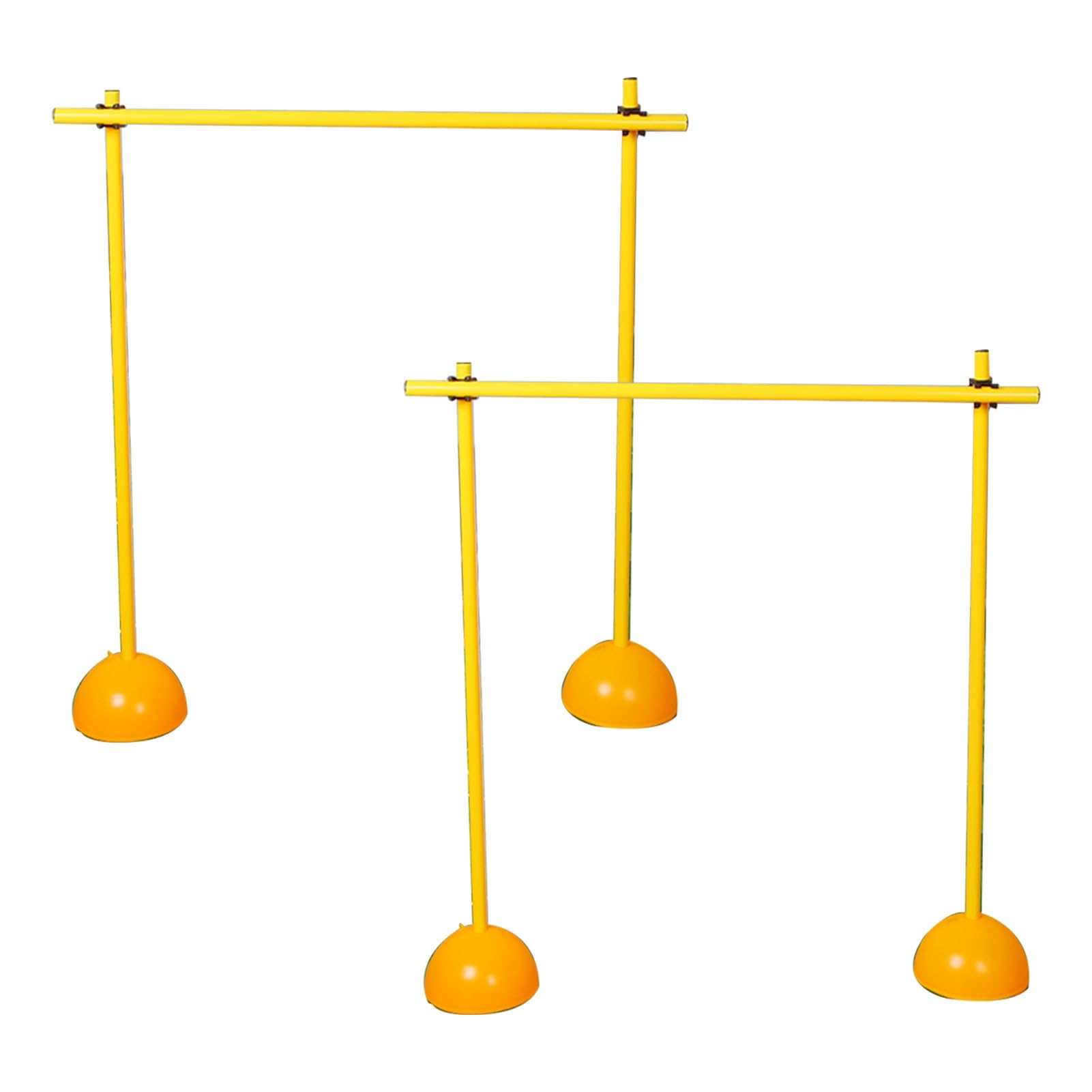 Adjustable Training Hurdle Set with Water-Filled Base