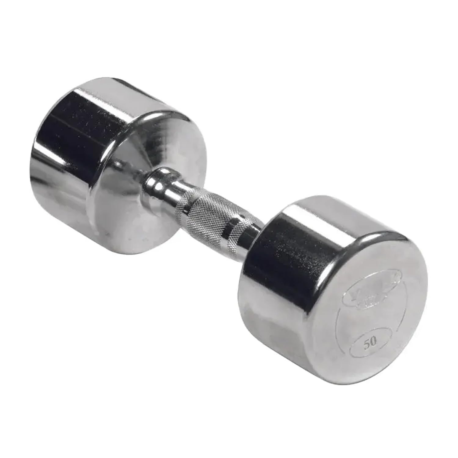 Professional Chrome Ergo Grip Dumbbell