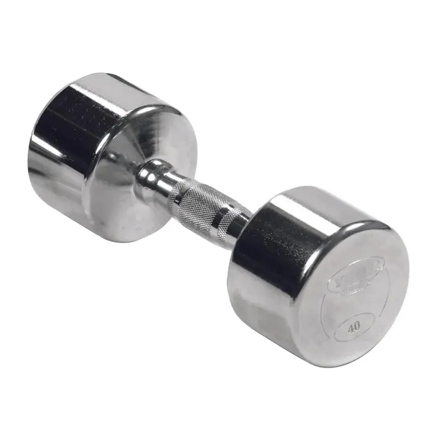 Professional Chrome Ergo Grip Dumbbell