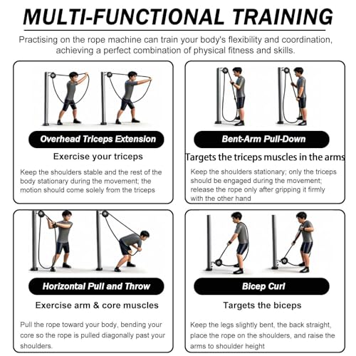 Portable Suspension Trainer with Pulley System