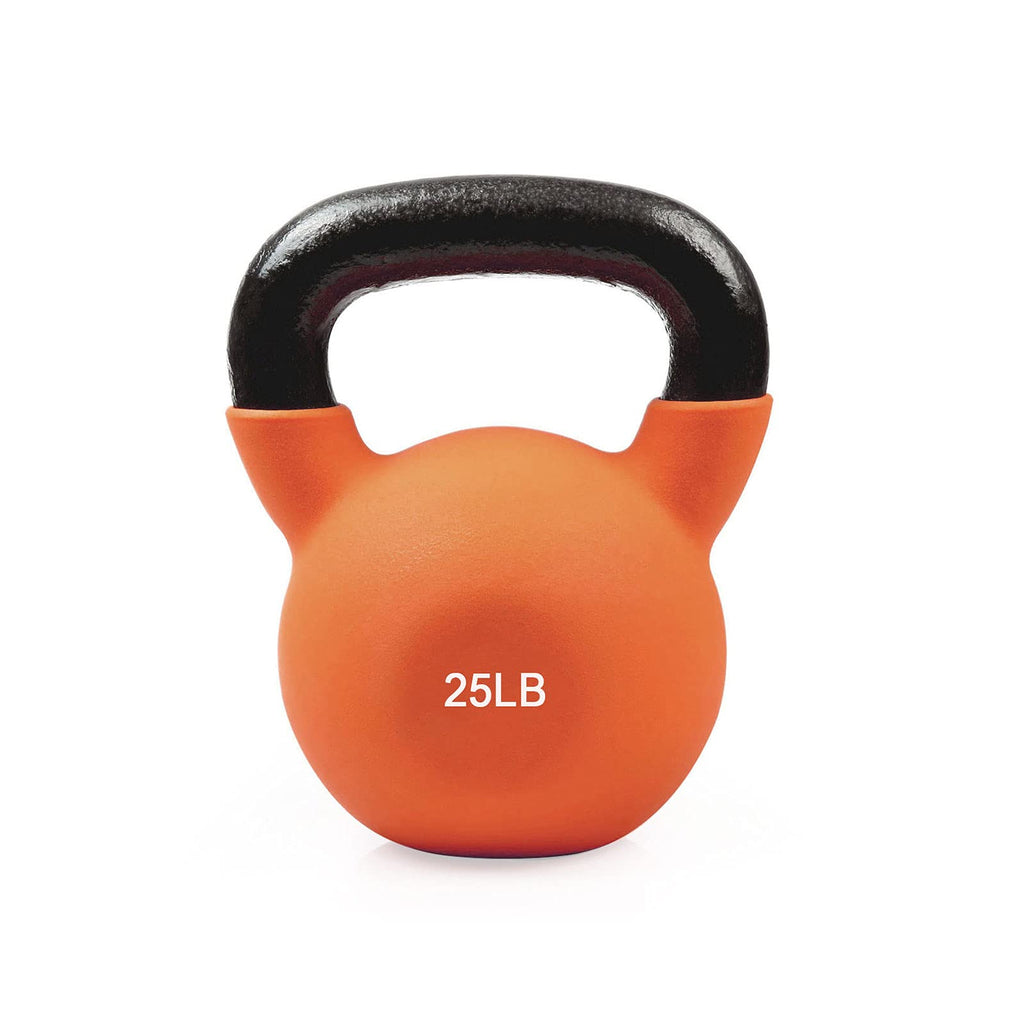 RitFit Neoprene Coated Kettlebell Weight Set, Solid Cast Iron