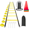 Agility Ladder Training Set with Cones and Carry Bag