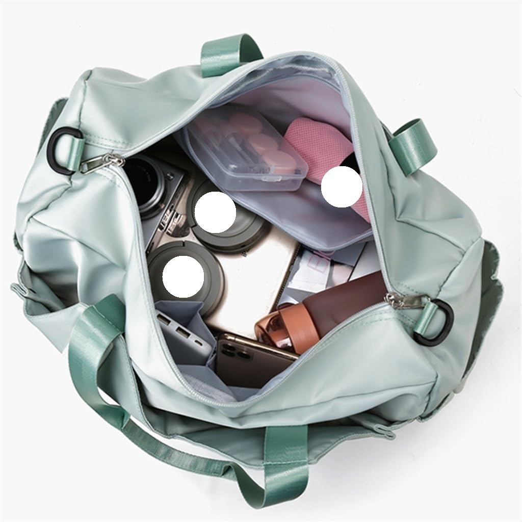 Women's Gym Bag with Shoe and Wet Compartments