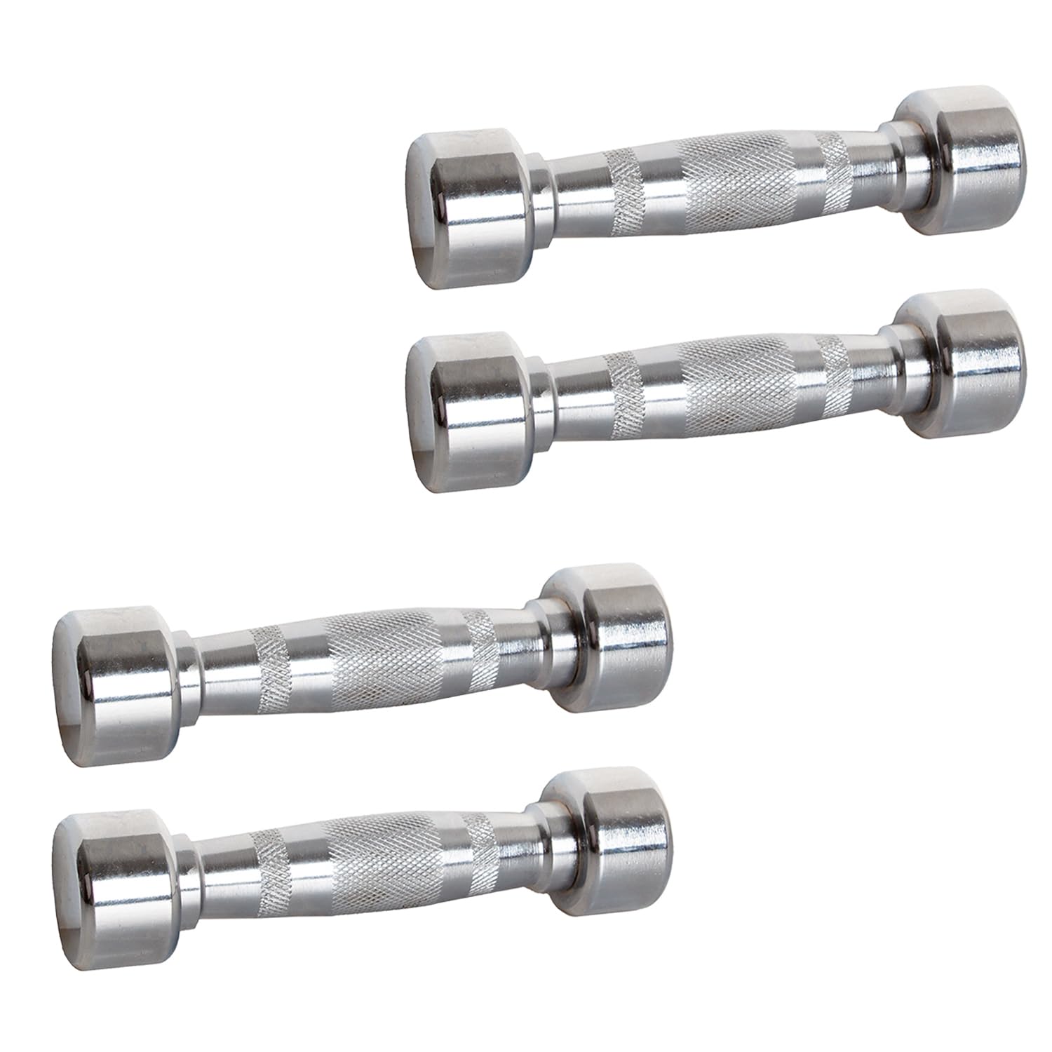 Professional Chrome Ergo Grip Dumbbell