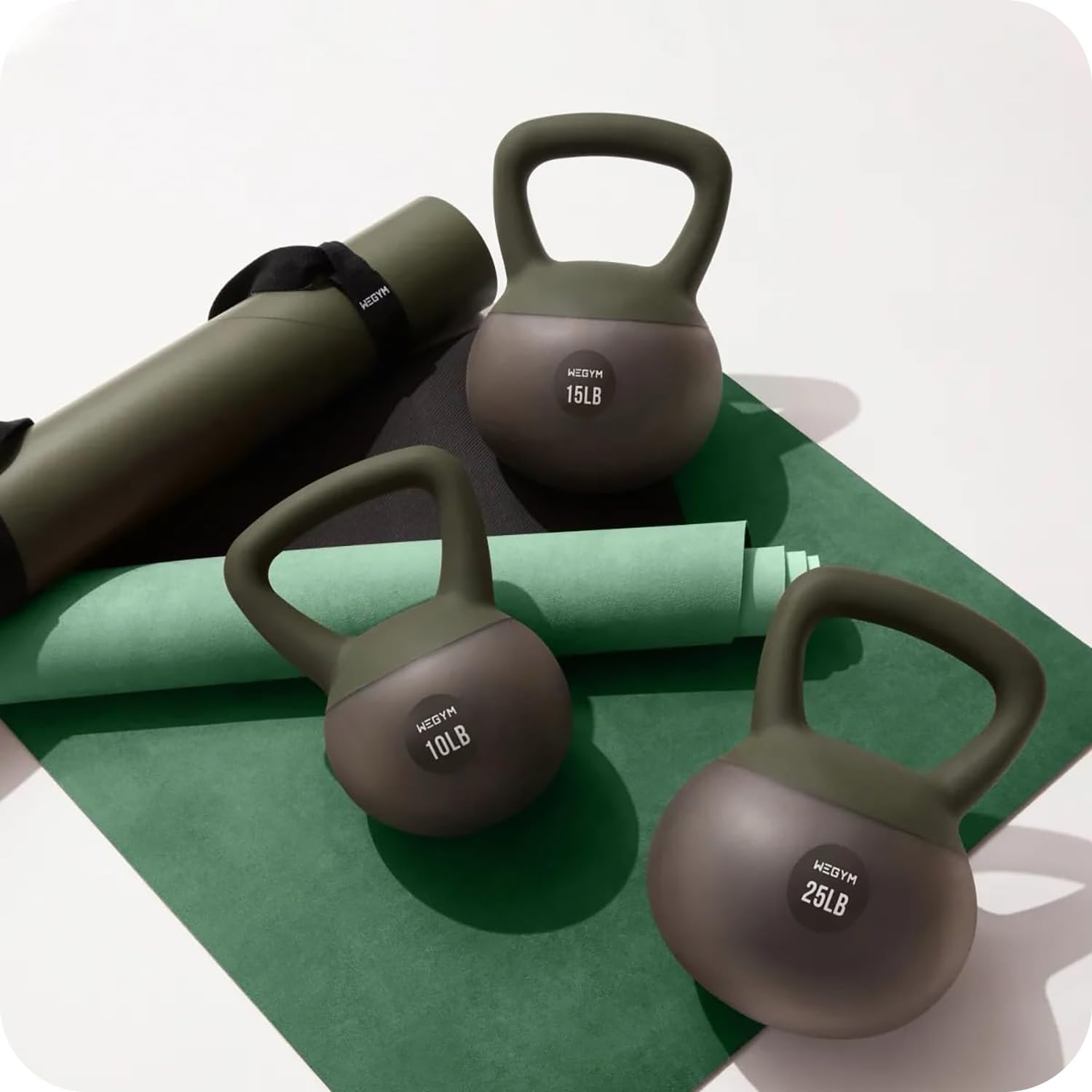 WeGym Soft Kettlebells and Kettlebell Sets for Home Strength Training