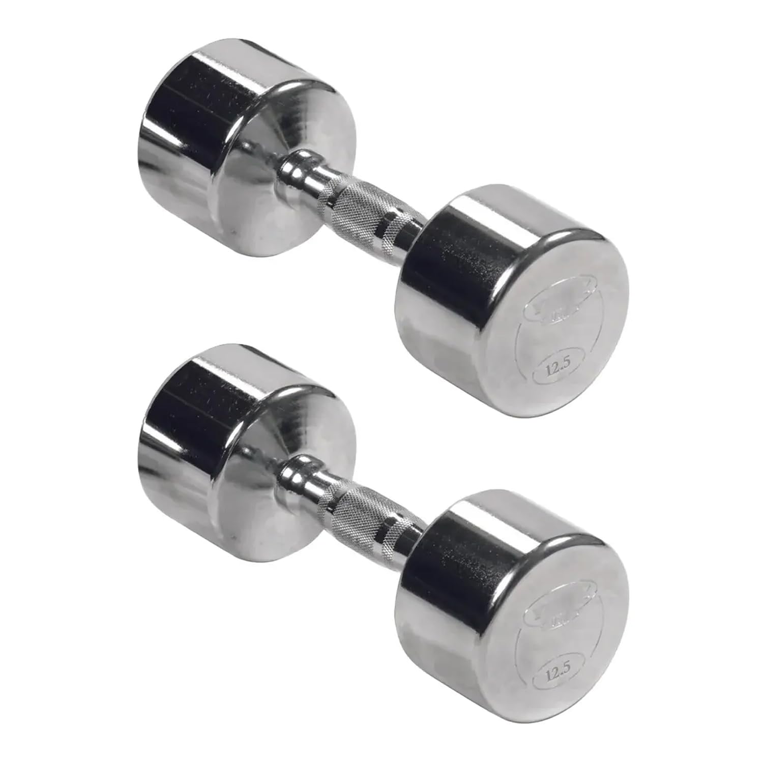Professional Chrome Ergo Grip Dumbbell