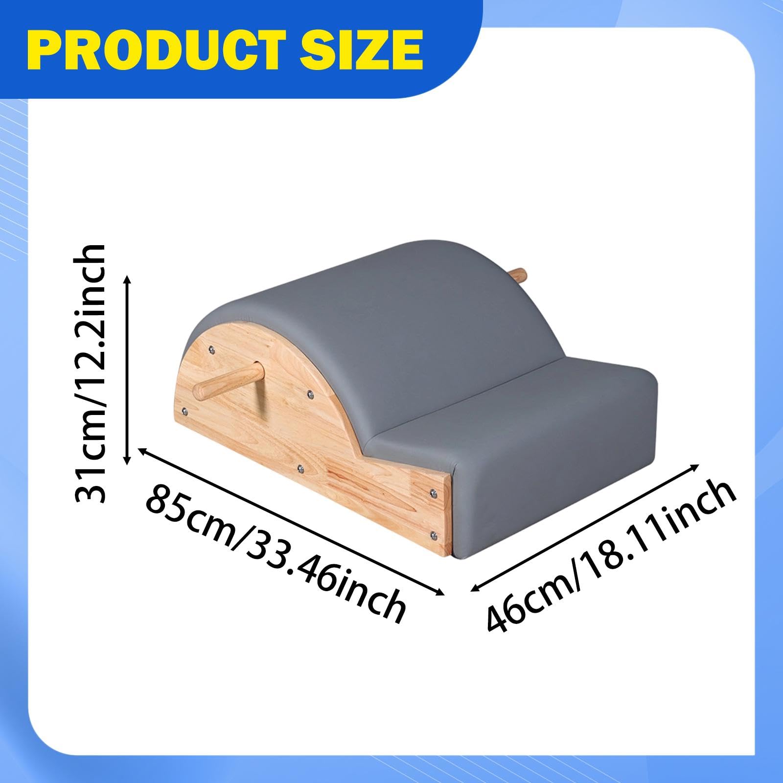 Pilates Step Barrel for Core and Flexibility Training
