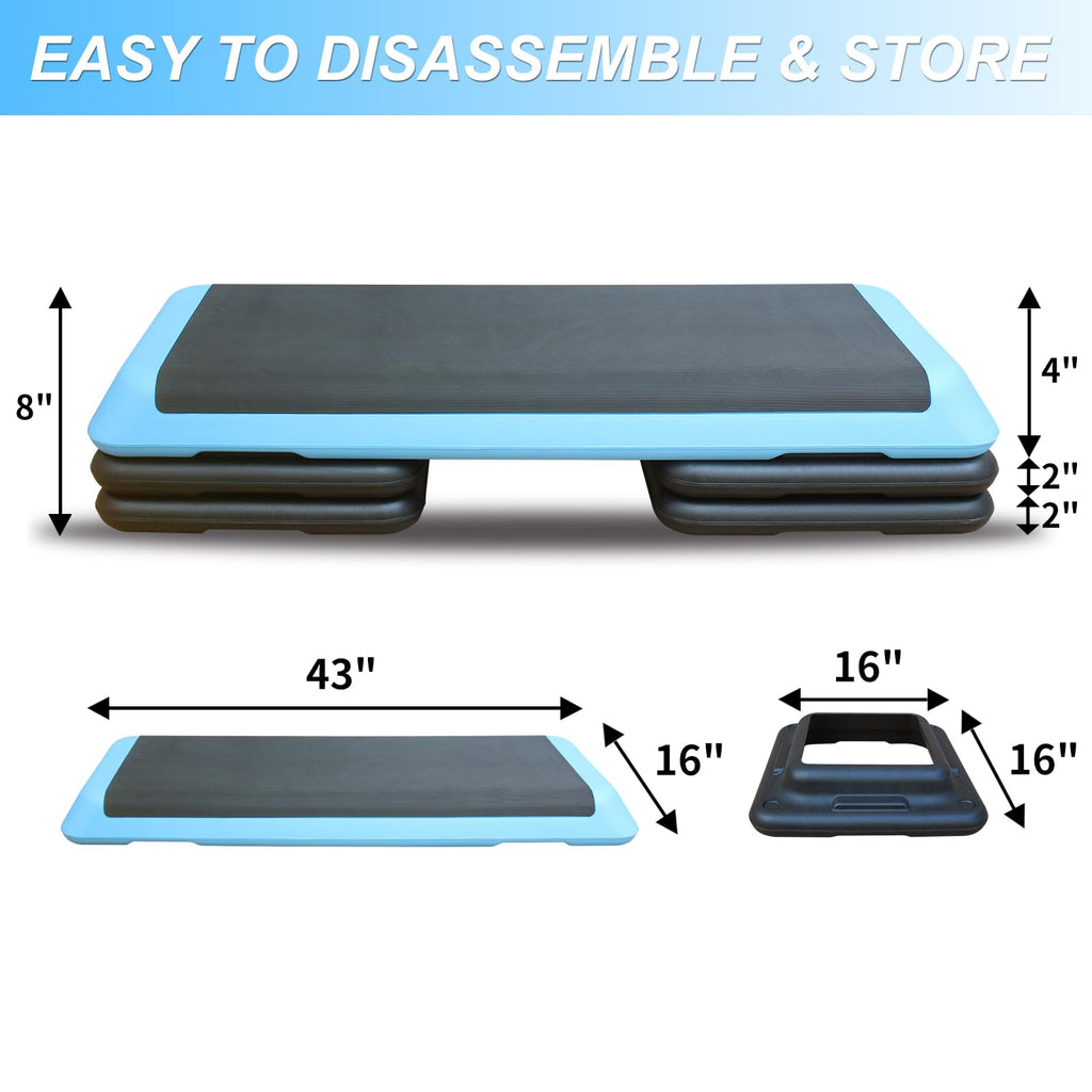 Adjustable Aerobic Step Platform