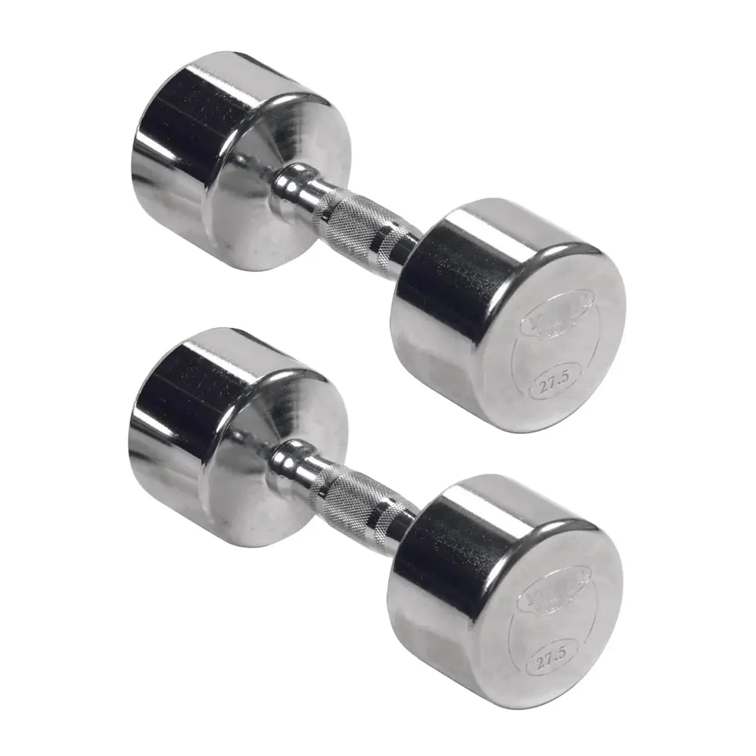 Professional Chrome Ergo Grip Dumbbell