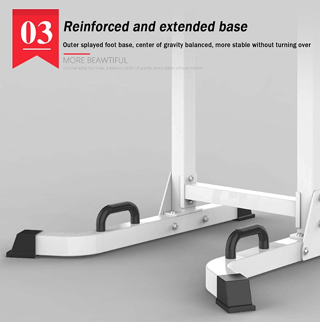 Multi-Function Power Tower with Pull-Up and Dip Station