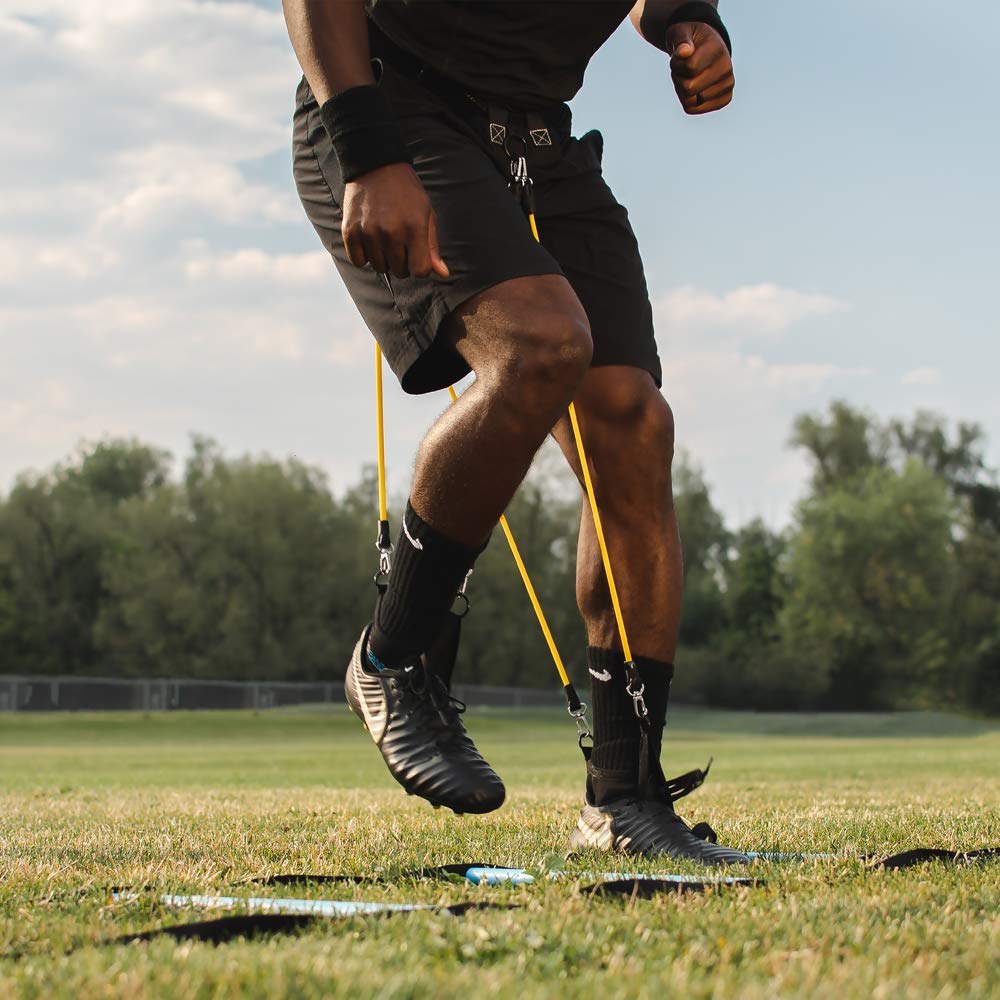 WearBands 5-Level Resistance Bands Training System for Sports & Fitness Training