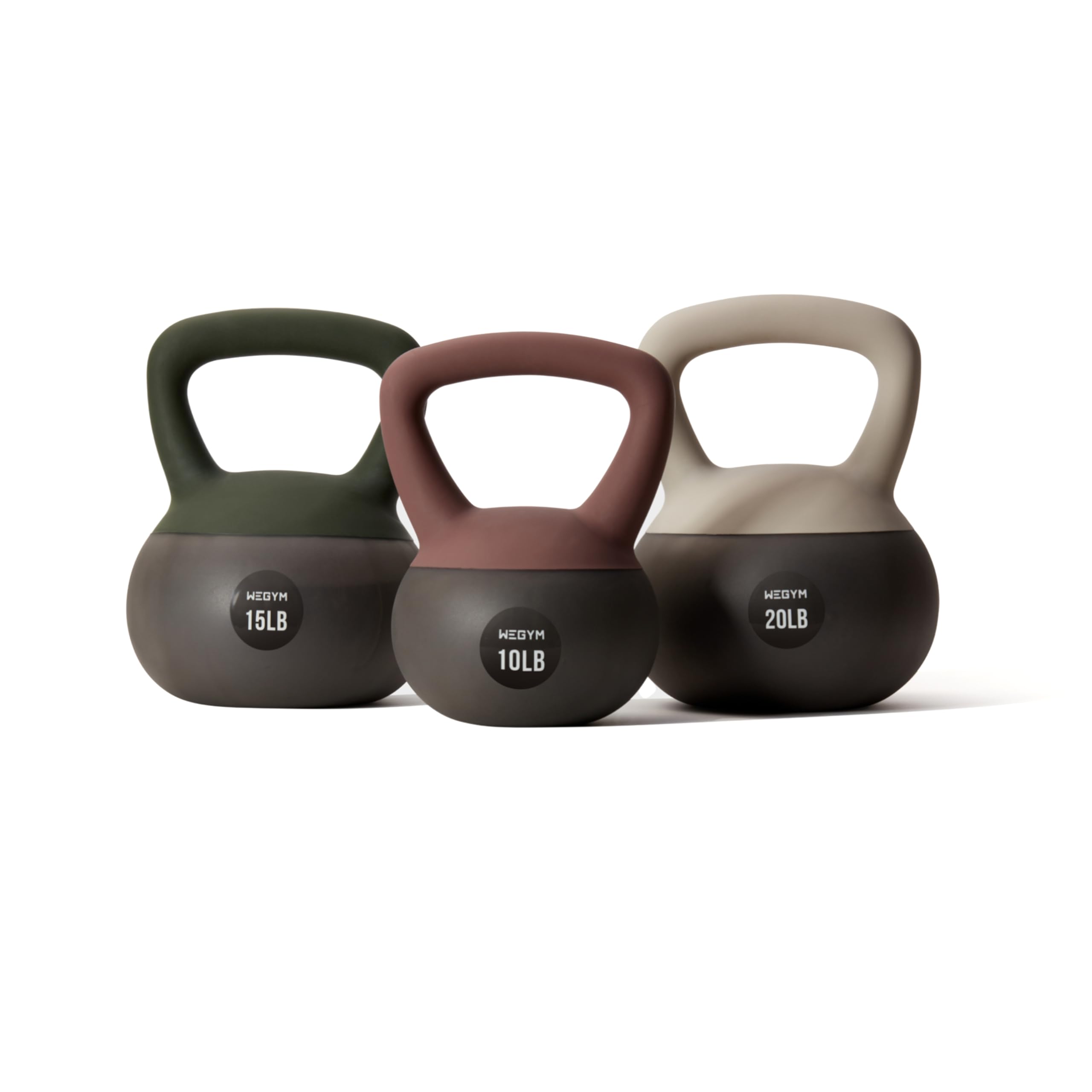 WeGym Soft Kettlebells and Kettlebell Sets for Home Strength Training