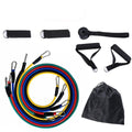 11-Piece Latex Resistance Band Set