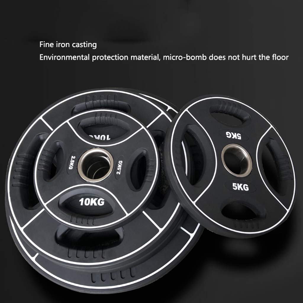 Rubber Grip Weight Plate Set for Home Gym