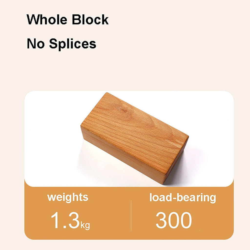 Beech Wood Handstand Block for Yoga Training