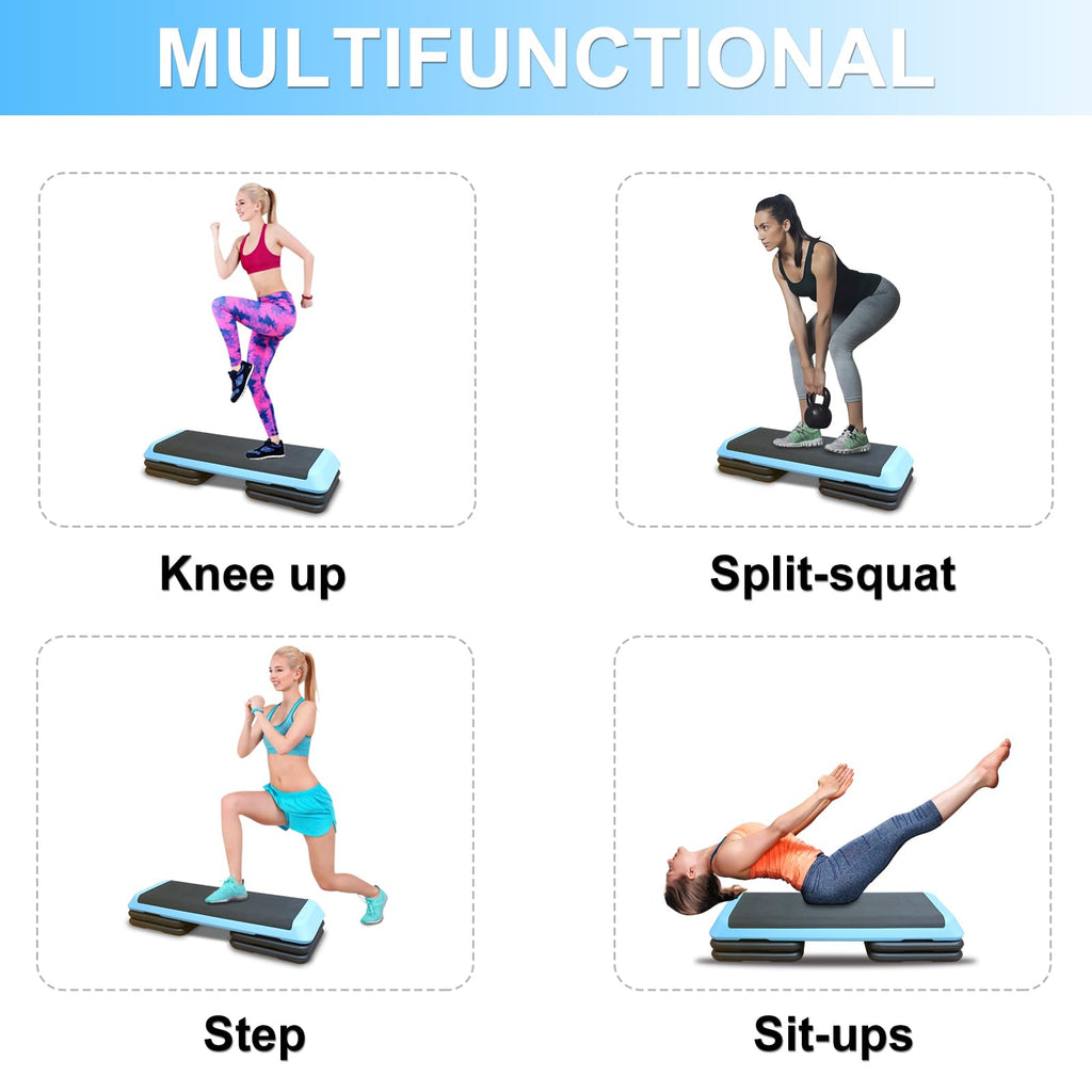 Adjustable Aerobic Step Platform