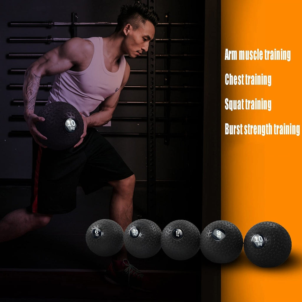 Textured Slam Ball for Strength Training