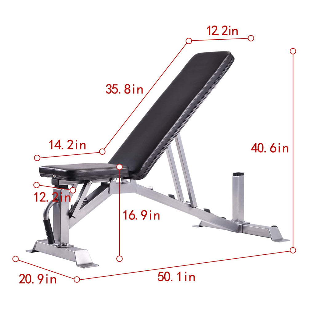 Adjustable Weight Bench for Strength Training
