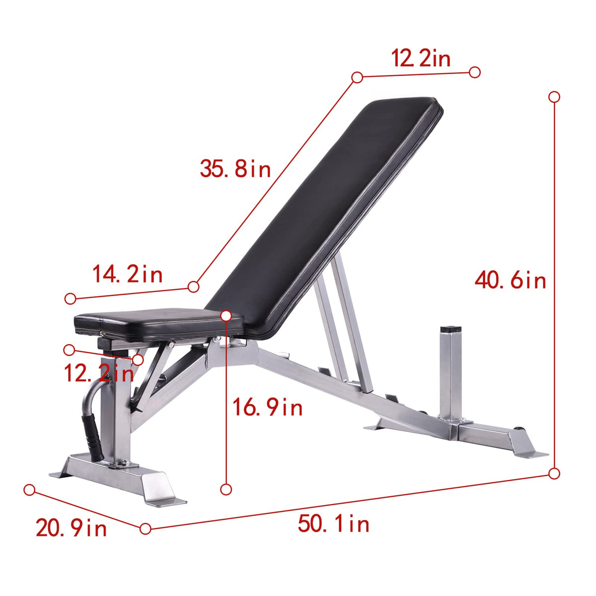 Adjustable Weight Bench for Strength Training