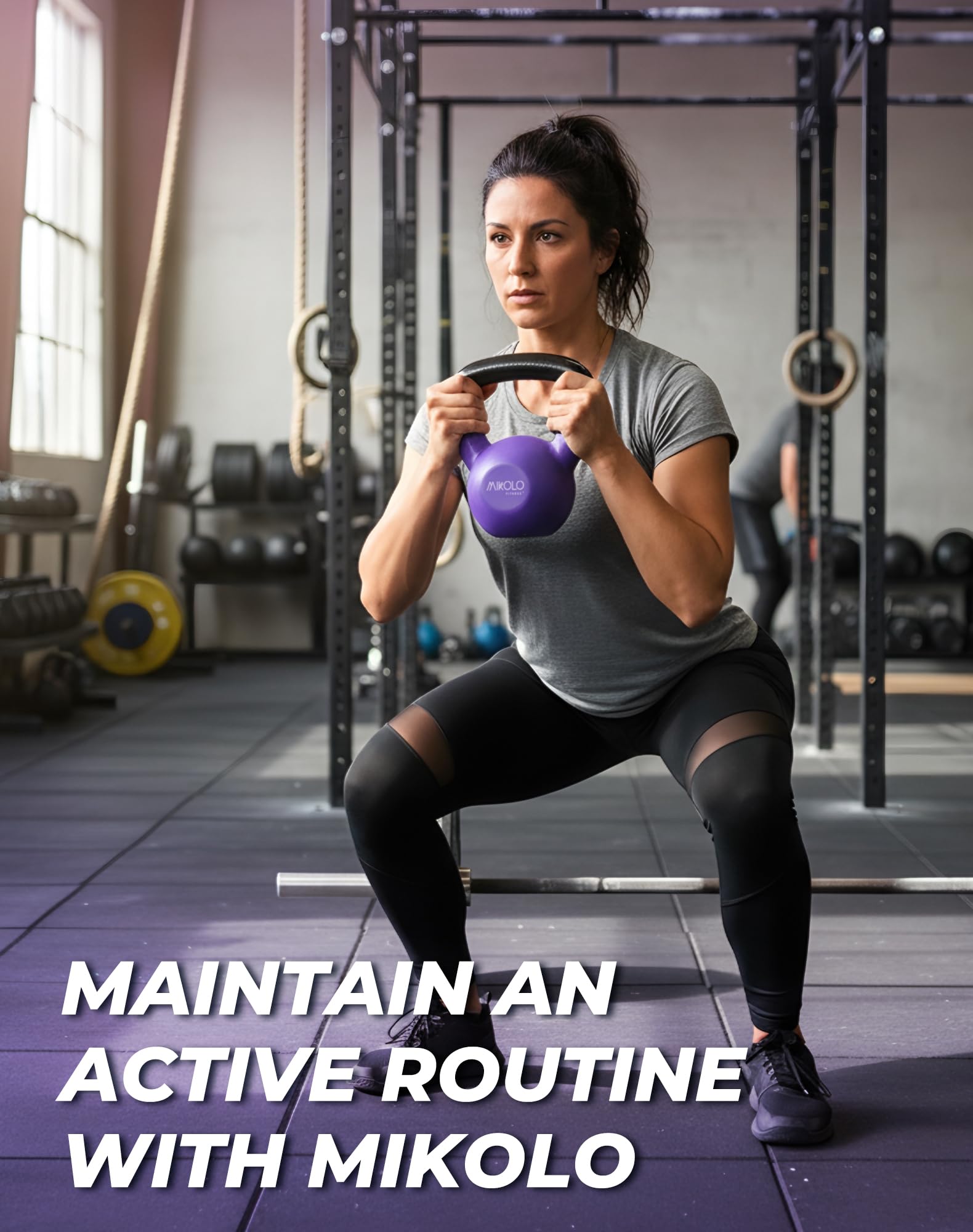 Neoprene Coated Cast Iron Kettlebell