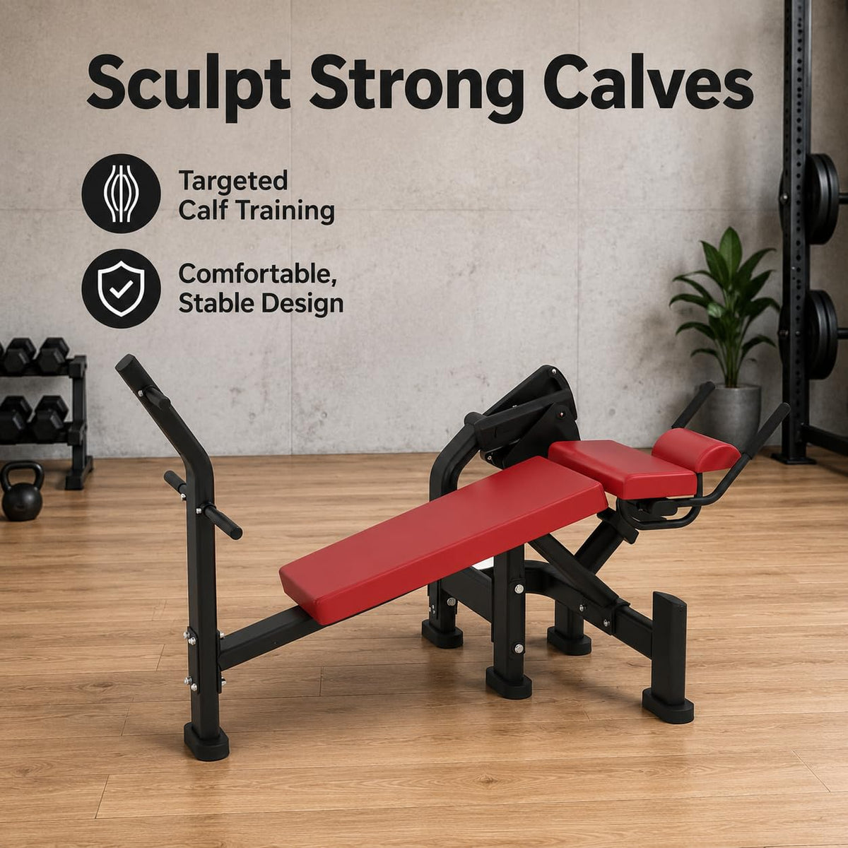 Seated Calf Raise Machine for Home Gym