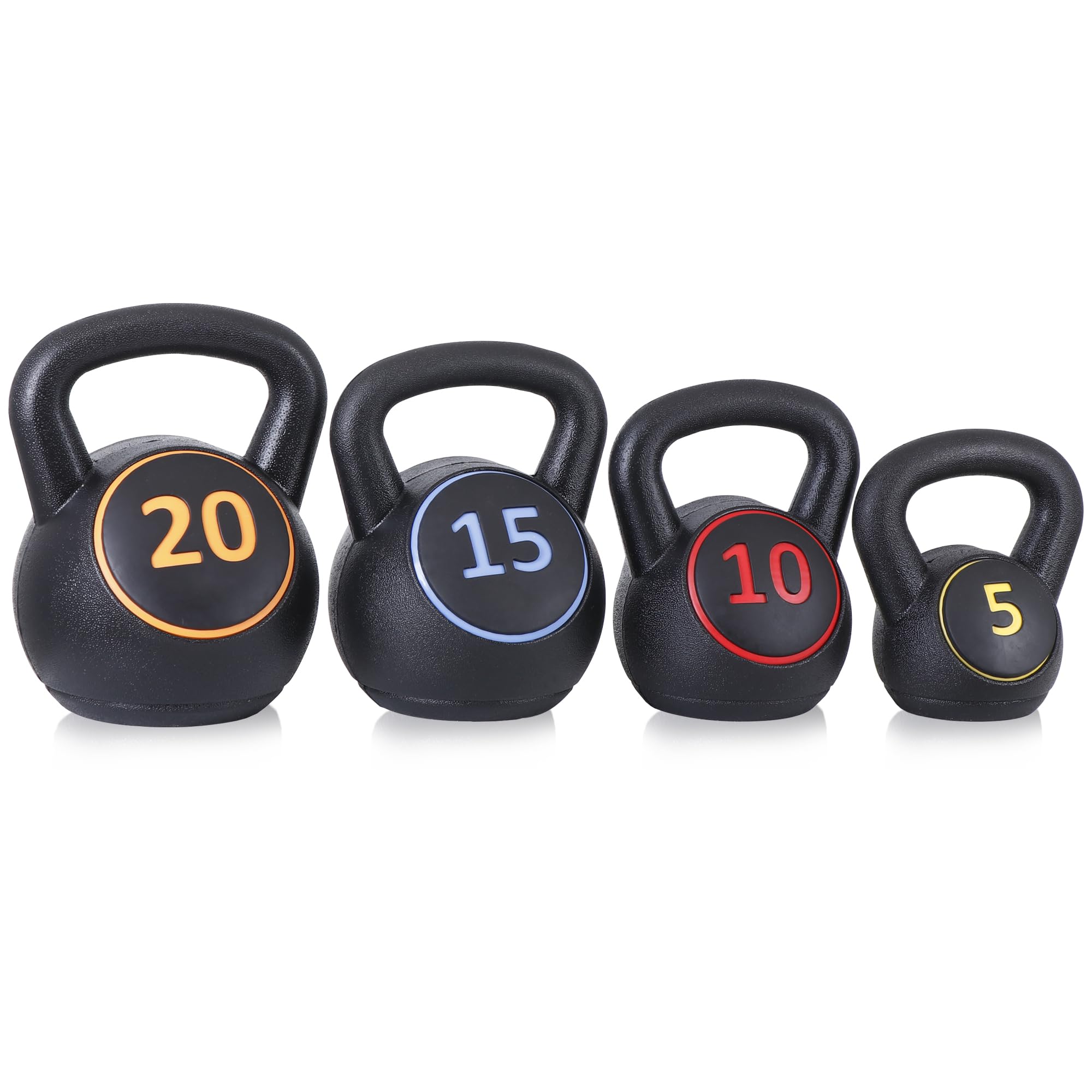 Kettlebell Set with Storage Rack