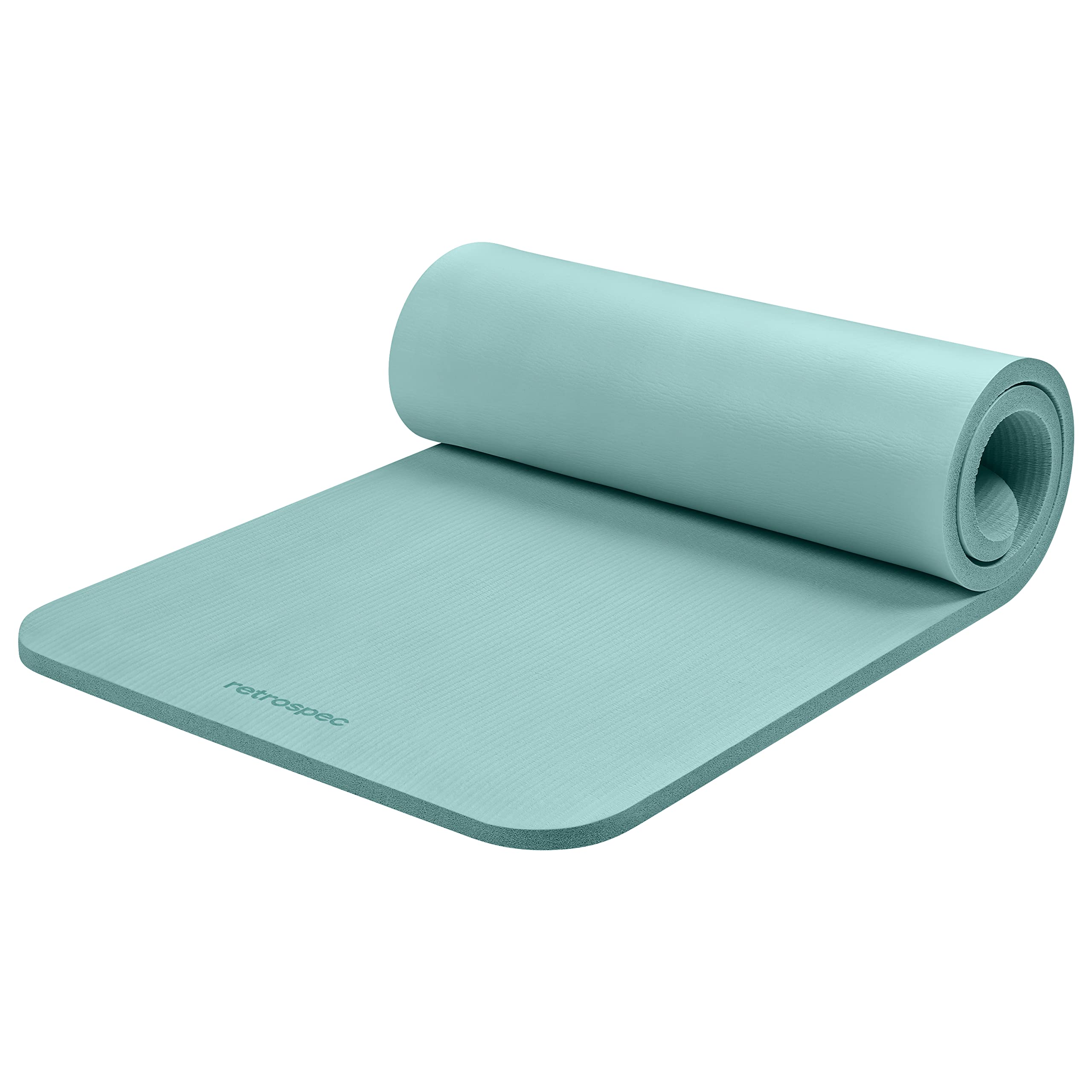 1-Inch Thick Non-Slip Yoga Mat with Carry Strap