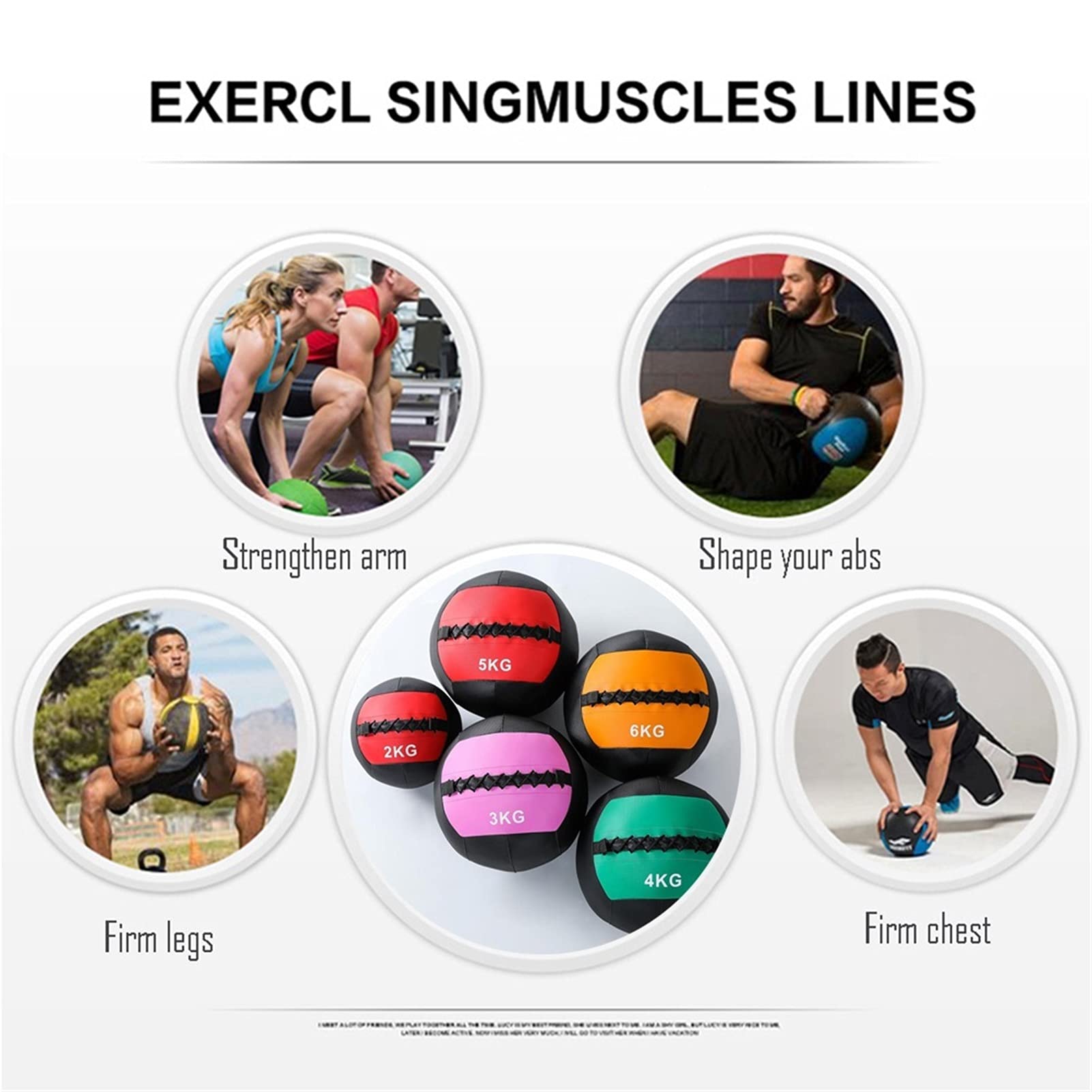 Soft Medicine Ball for Strength Training