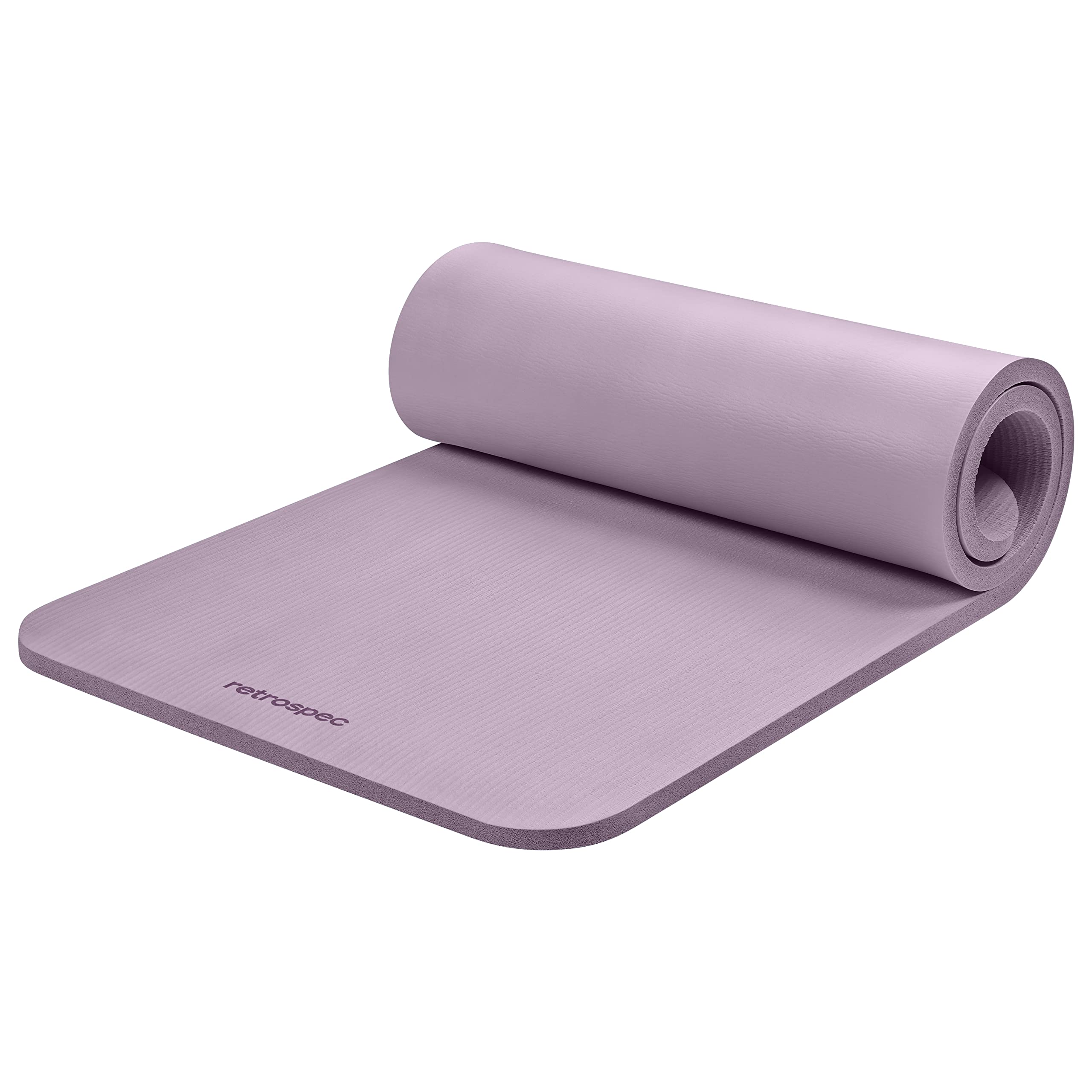 1-Inch Thick Non-Slip Yoga Mat with Carry Strap