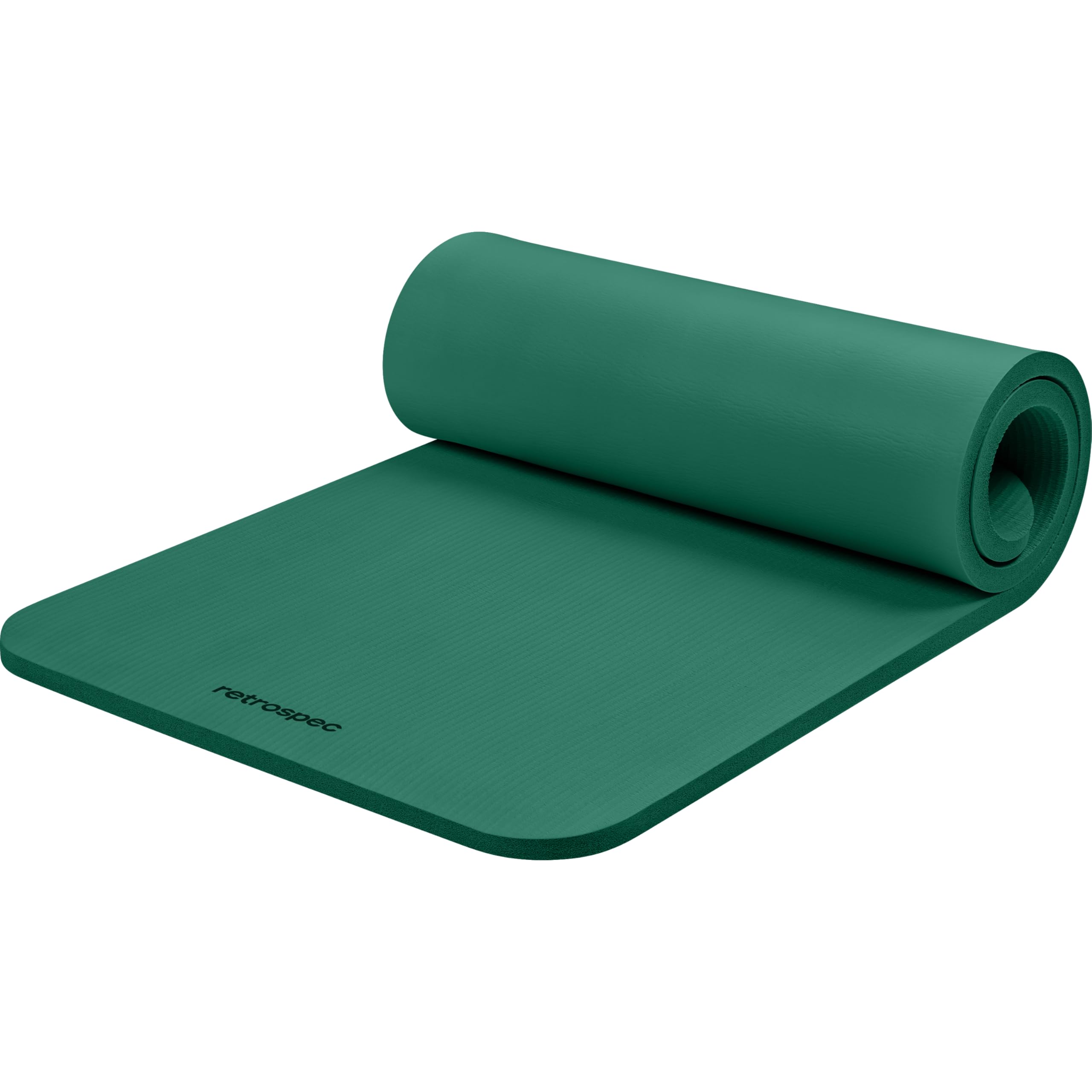1-Inch Thick Non-Slip Yoga Mat with Carry Strap