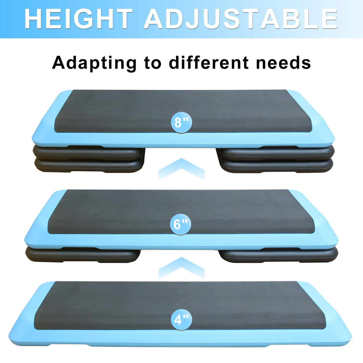 Adjustable Aerobic Step Platform