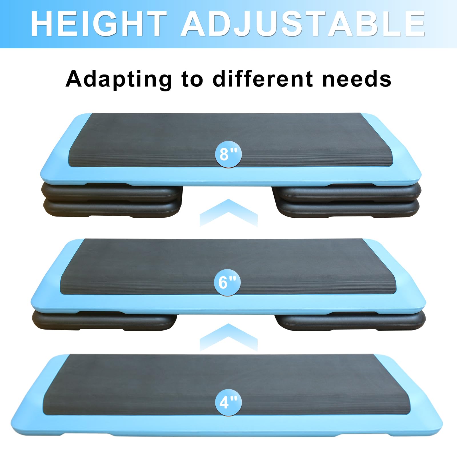 Adjustable Aerobic Step Platform