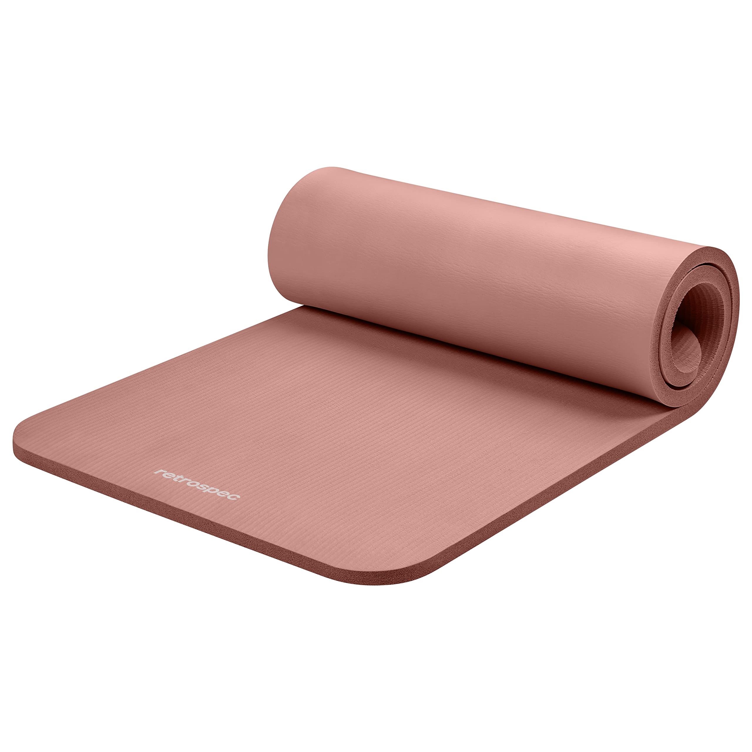 1-Inch Thick Non-Slip Yoga Mat with Carry Strap