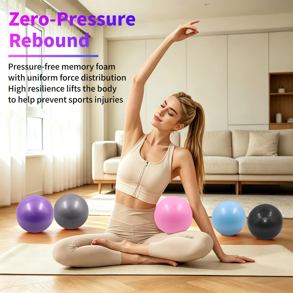 20-Piece Yoga Block and Pilates Ball Set