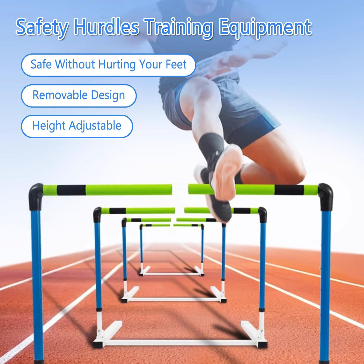 Adjustable Speed and Agility Training Hurdles